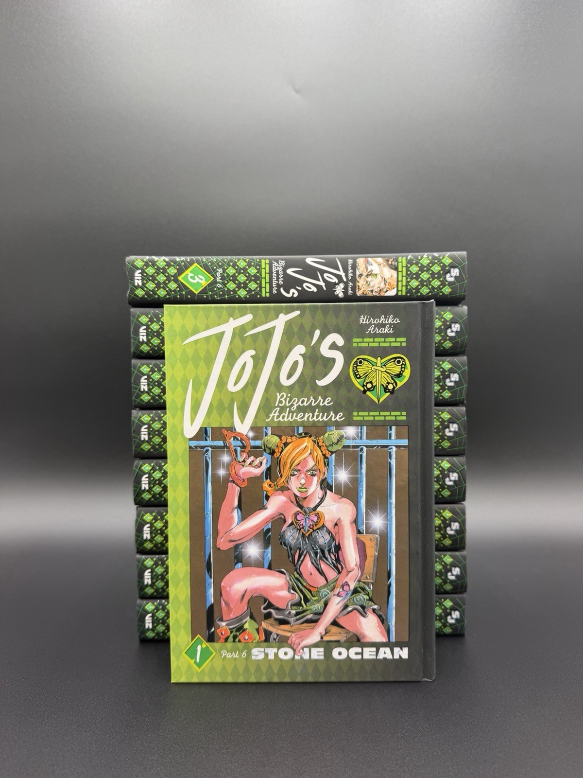 Jojo's Bizarre Adventure Stone Ocean (Part 6) HC(Vol.1-9) Eng GNs Jojo's Bizarre Adventure Stone Ocean (Part 6) HC(Vol.1-9) Eng GNs