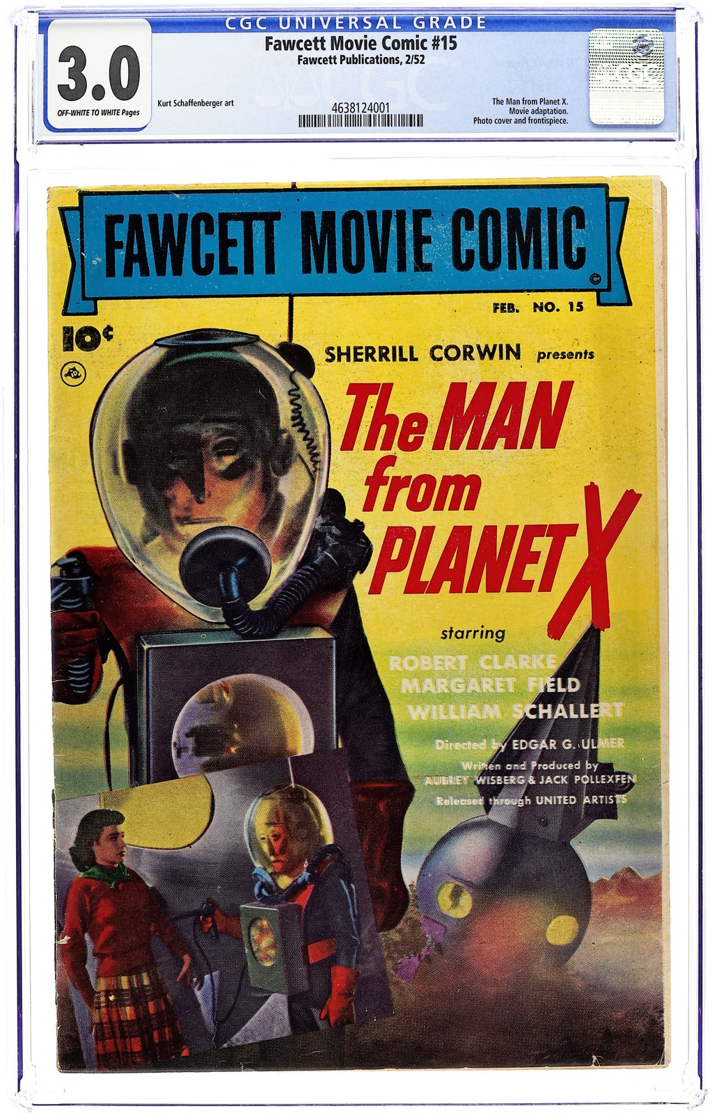 Fawcett Movie Comic #15 CGC 3.0 1952 4638124001