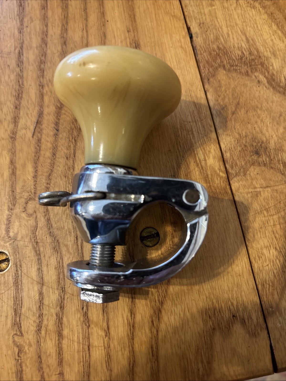Vintage Suicide Steering Knob Spinner Bakelite Early Automotive Steering Knob