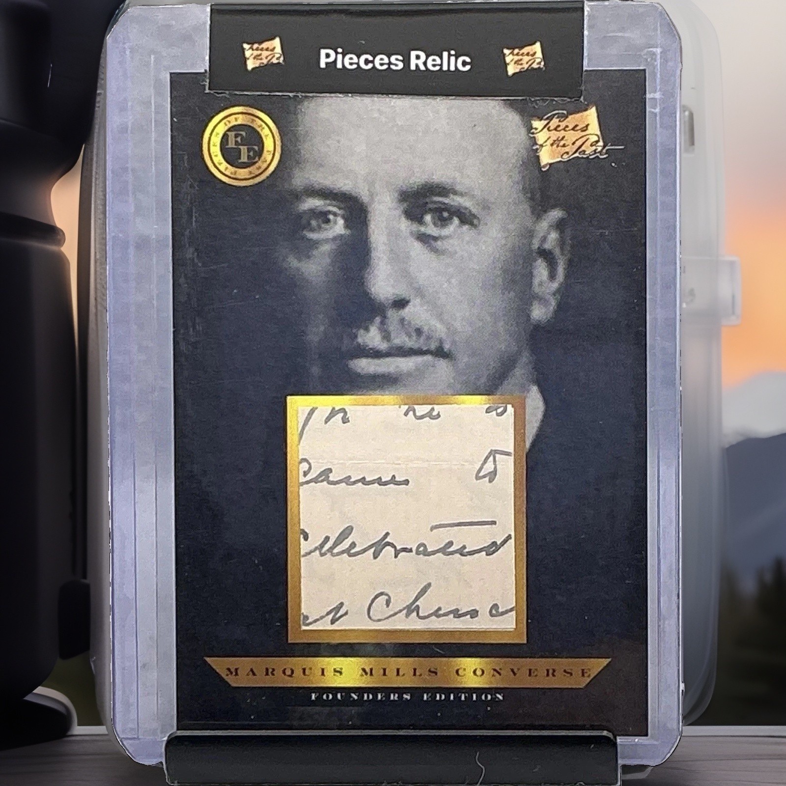 2023 Pieces Of The Past Founders Marquis Converse Vintage Handwritten Relic Rare 2023 Pieces Of The Past Founders Marquis Converse Vintage Handwritten Relic Rare