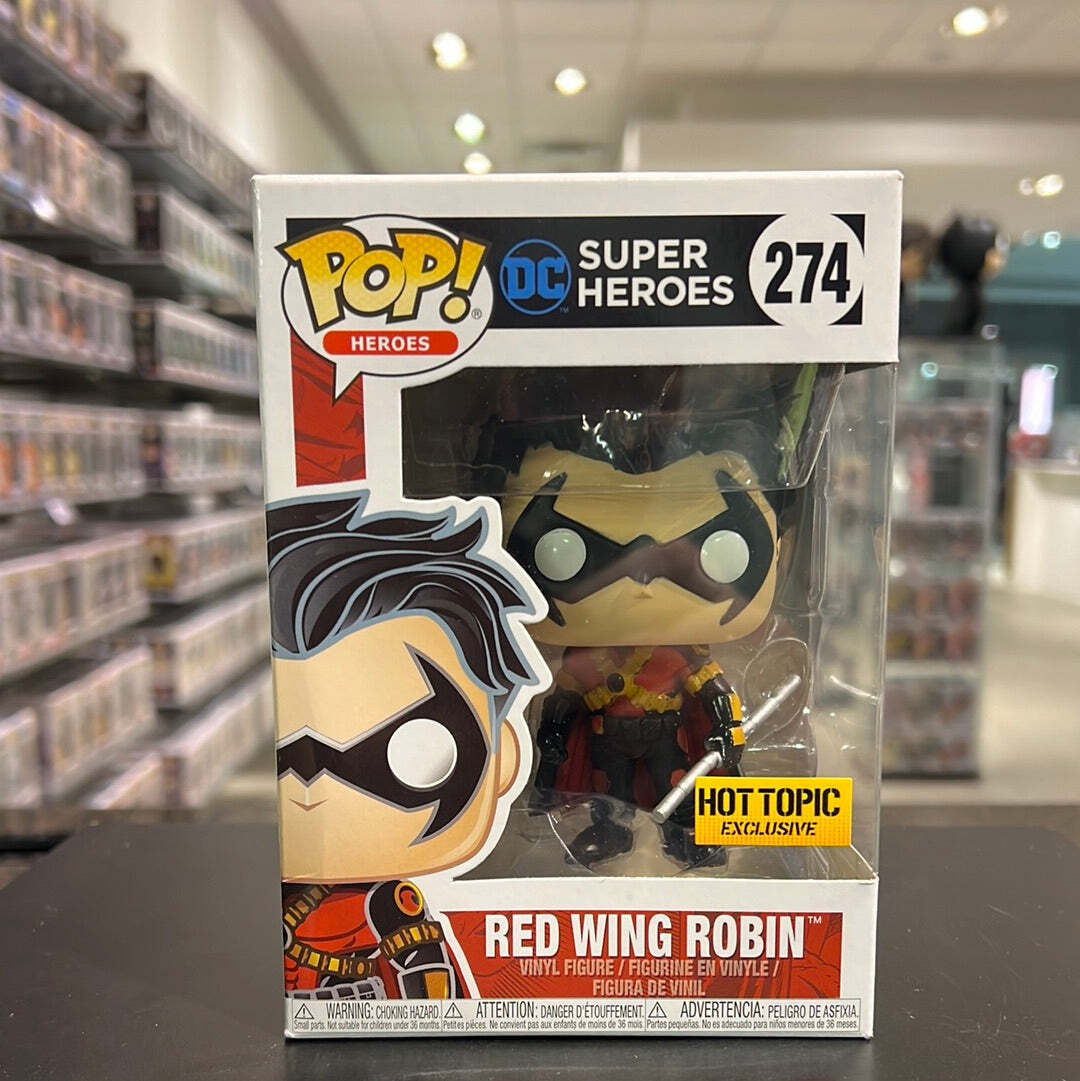 Funko Pop DC Red Wing Robin (Hot Topic)