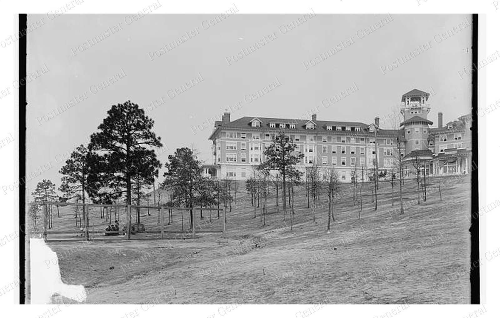 Augusta Georgia Hampton Terrace Hotel Standard Postcard COPY RPPC