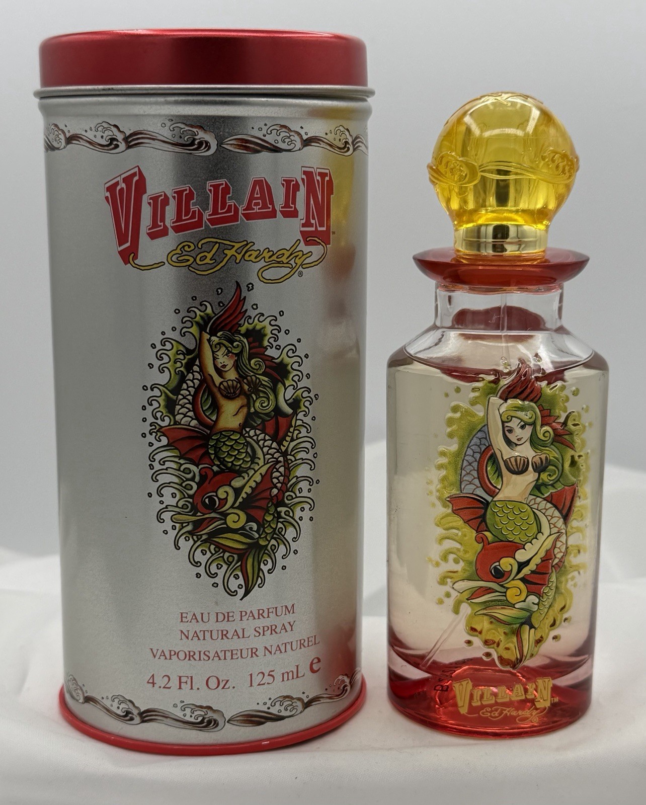 Ed Hardy Villain for Women by Christian Audigier 4.2oz/125ml EDP Spray