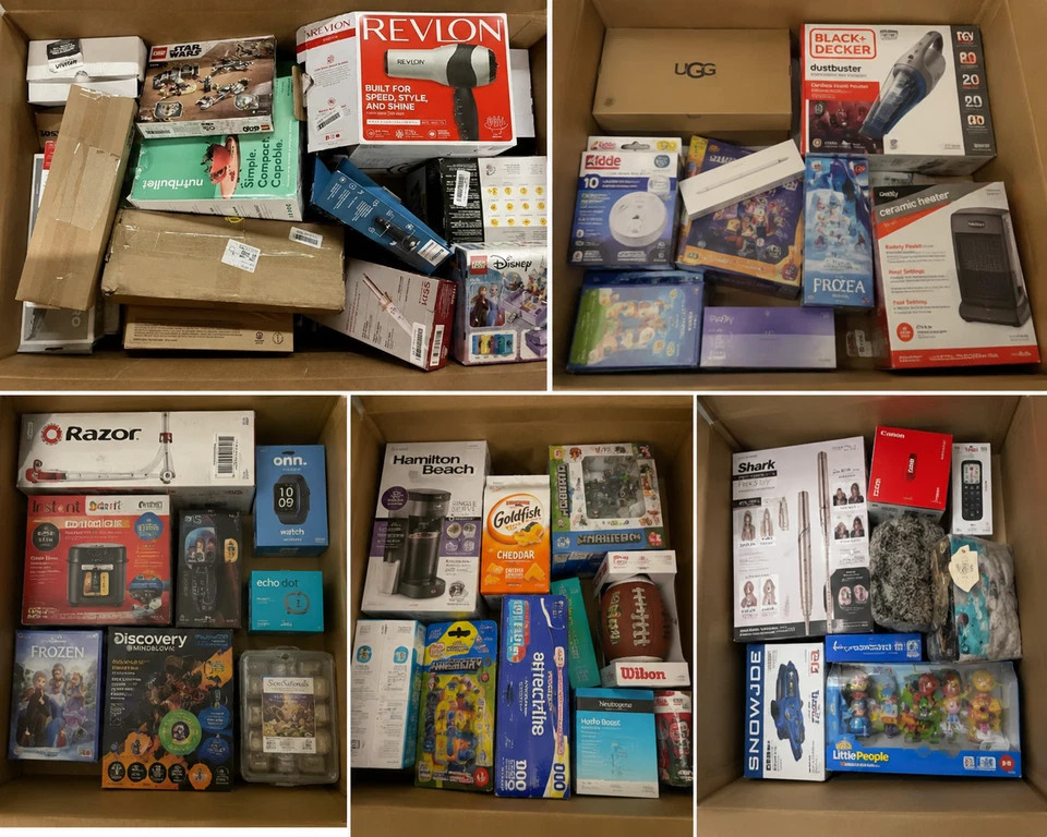 Office Depot Lucky Overstock Finds Liquidation Box Brand New Mixed Merchandise