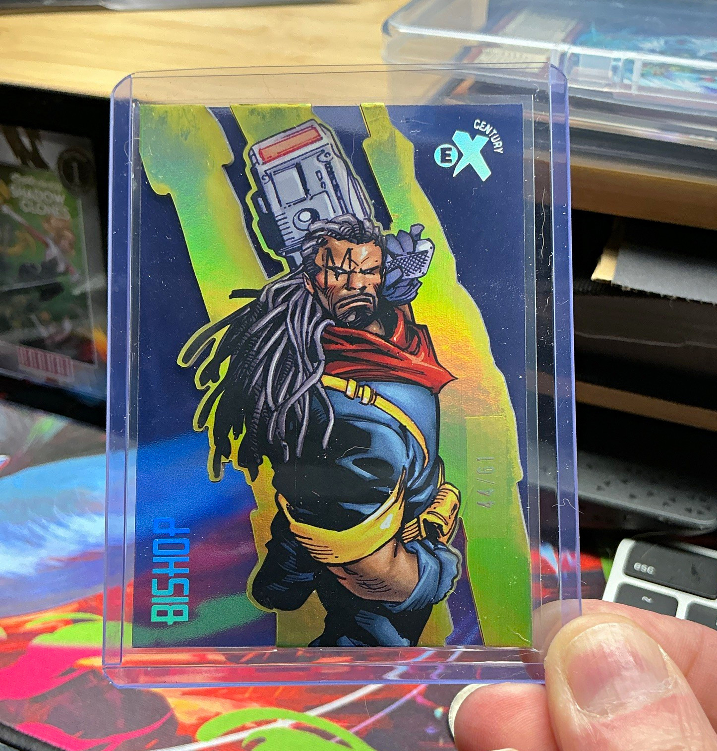 2023 Fleer Ultra Wolverine Bishop EX61 Essential Credentials Now 44/61 Marvel