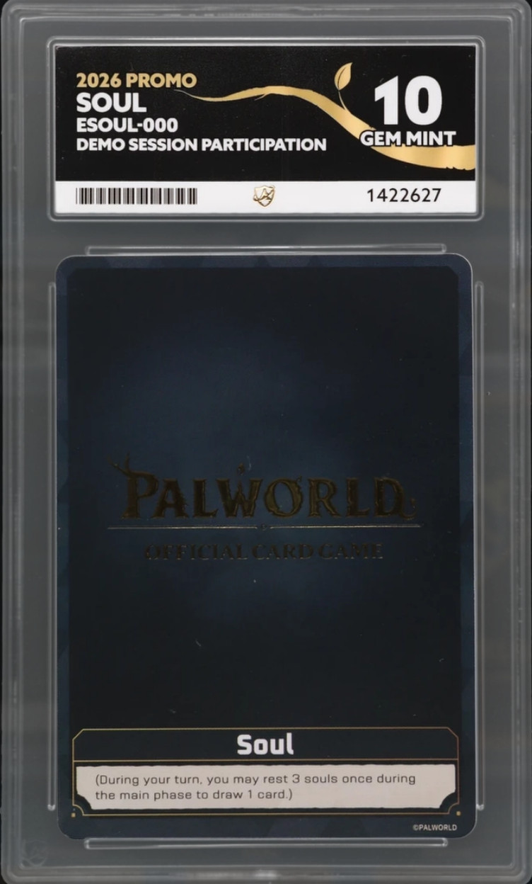 Gold Soul Card Promo ESOUL-000 - Dawn of Palpagos Palworld TCG - ACE 10