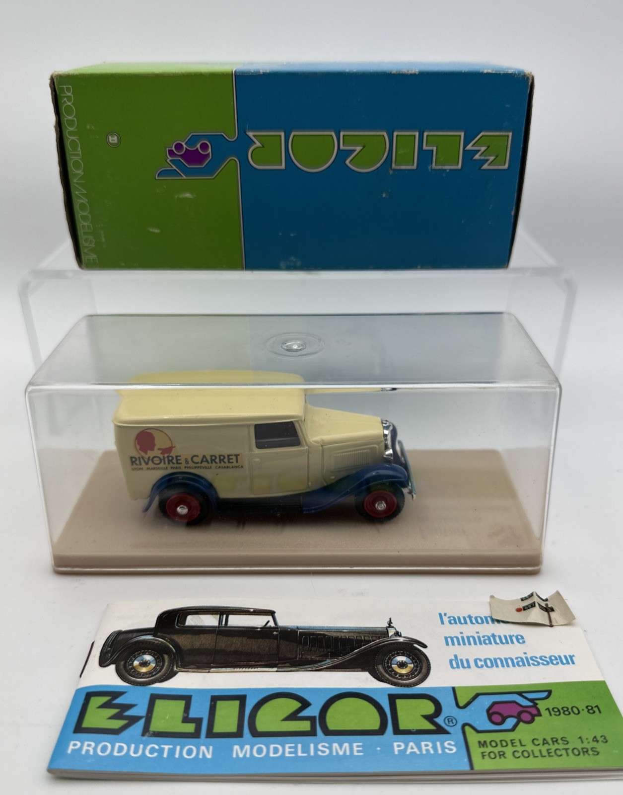 Eligor 1/43 1939 Citroen Camionnette 500 Kilos Rivoire & Carret 1024 NEW G3-3