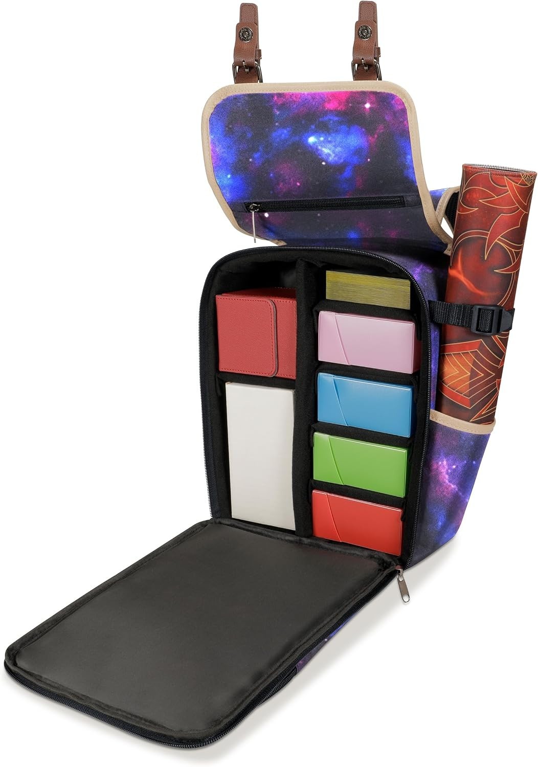 ENHANCE MTG Backpack Galaxy Designer Edition Card Deck Playmat Travel Case Bag