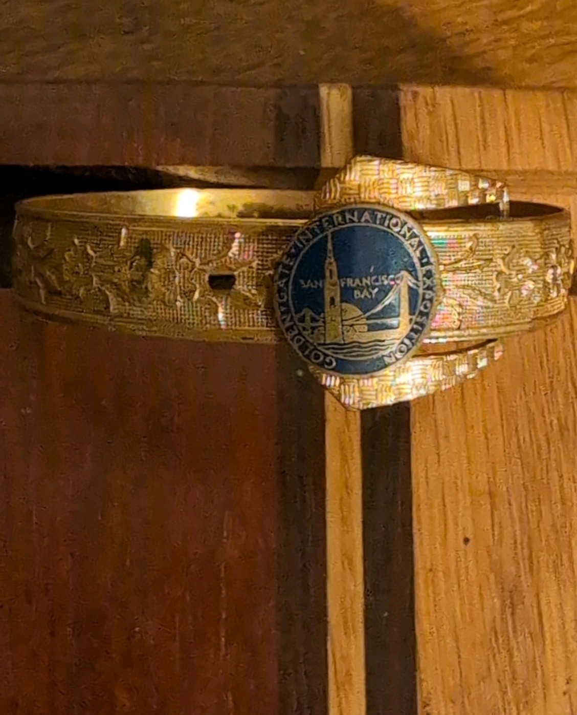 1939 SF Golden Gate International Exhibition Child Bracelet Souvenir Collectible