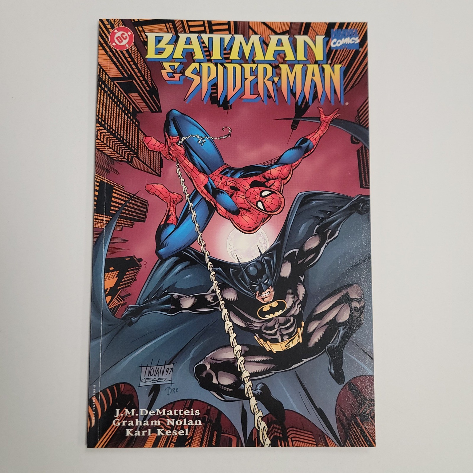Batman & Spider-Man New Age Dawning (1997) DC Marvel Comic Book Crossover TPB