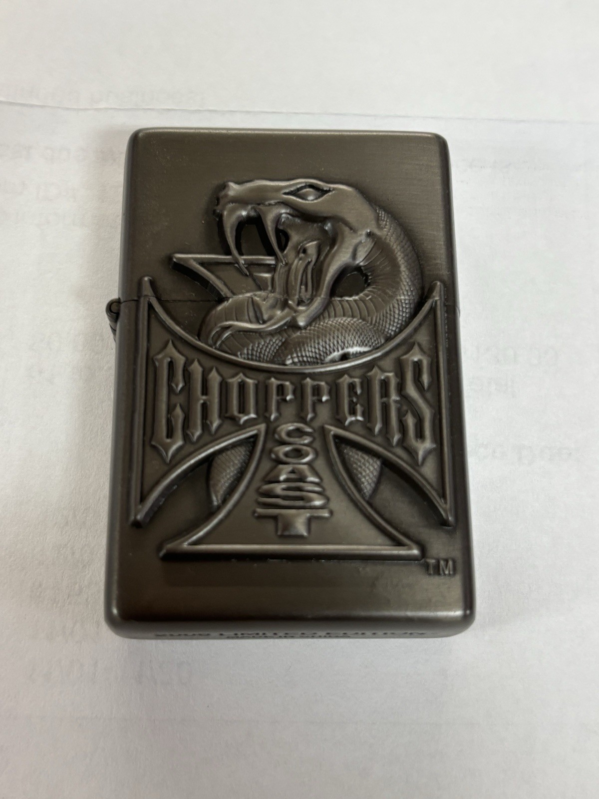 West Coast Choppers Vintage 2006 Limited Edition Flip Top Lighter