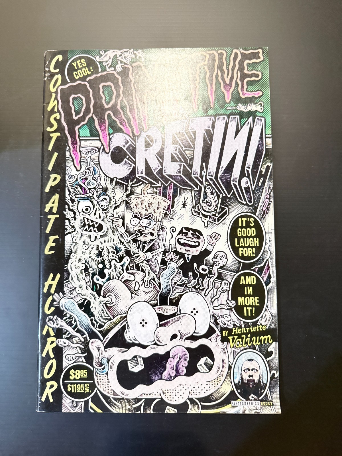 Primitive Cretin Henriette Valium Fantagraphics 1996 Underground Comix Rare
