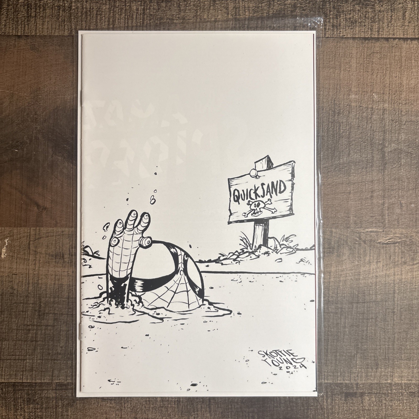 Amazing Spider-man #68 Rare Skottie Young 1:100 Virgin sketch variant NM Gem Wow Amazing Spider-man #68 Rare Skottie Young 1:100 Virgin sketch variant NM Gem Wow
