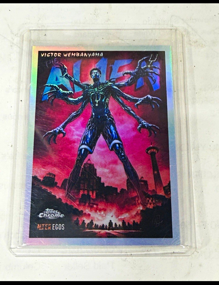 Topps 2024 Topps Chrome Alter Egos #16 Victor Wembanyama Hologram
