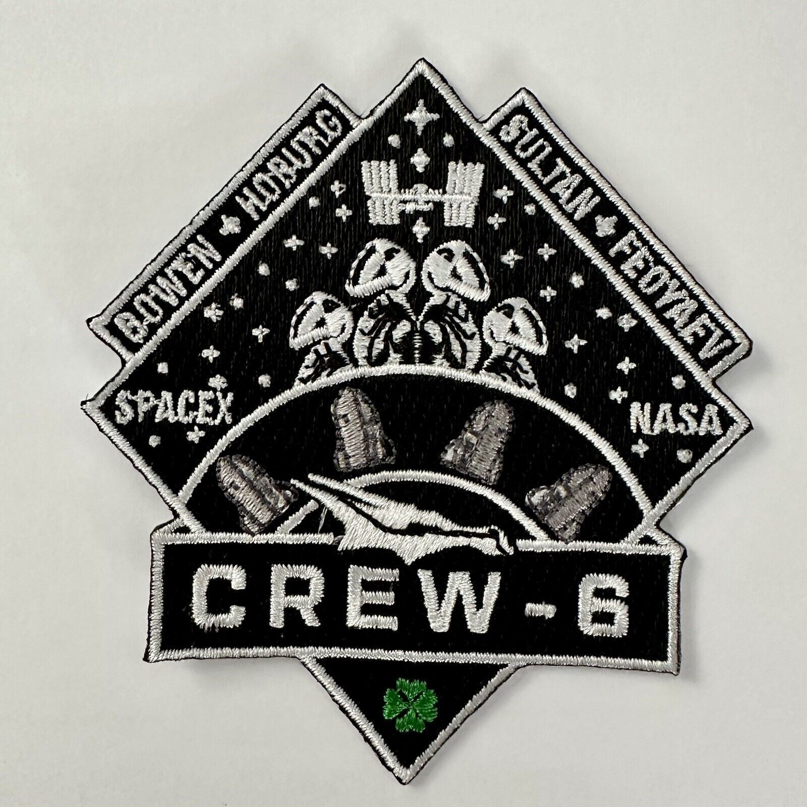 OrIginal NASA SPACEX CREW- 6 FALCON 9 ISS MISSION CREW DRAGON SPACE PATCH