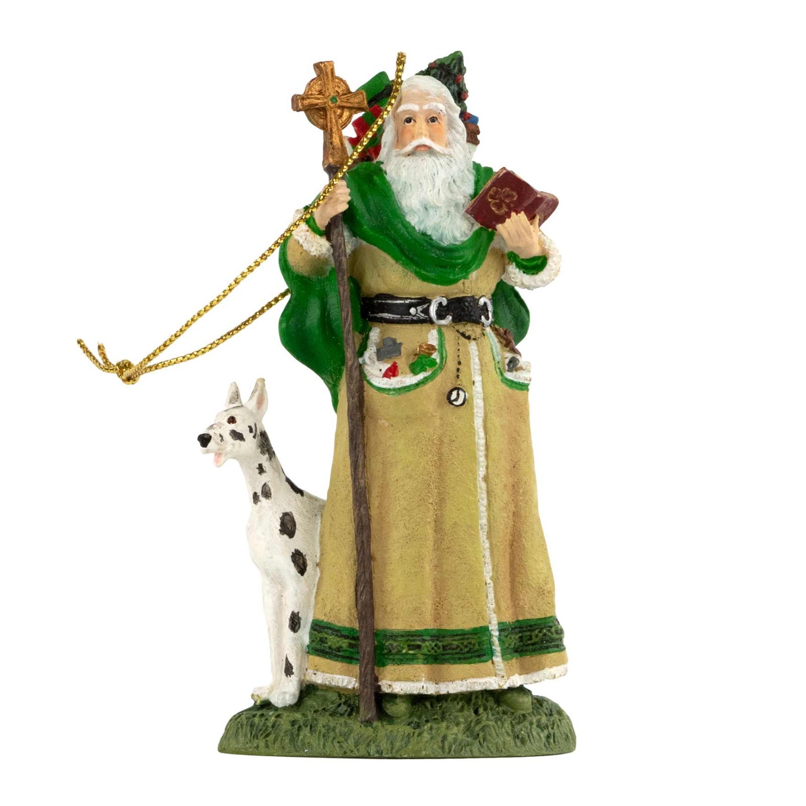 Pipka Father Christmas of Ireland 4in Ornament Great Dane 7121217 2011 New