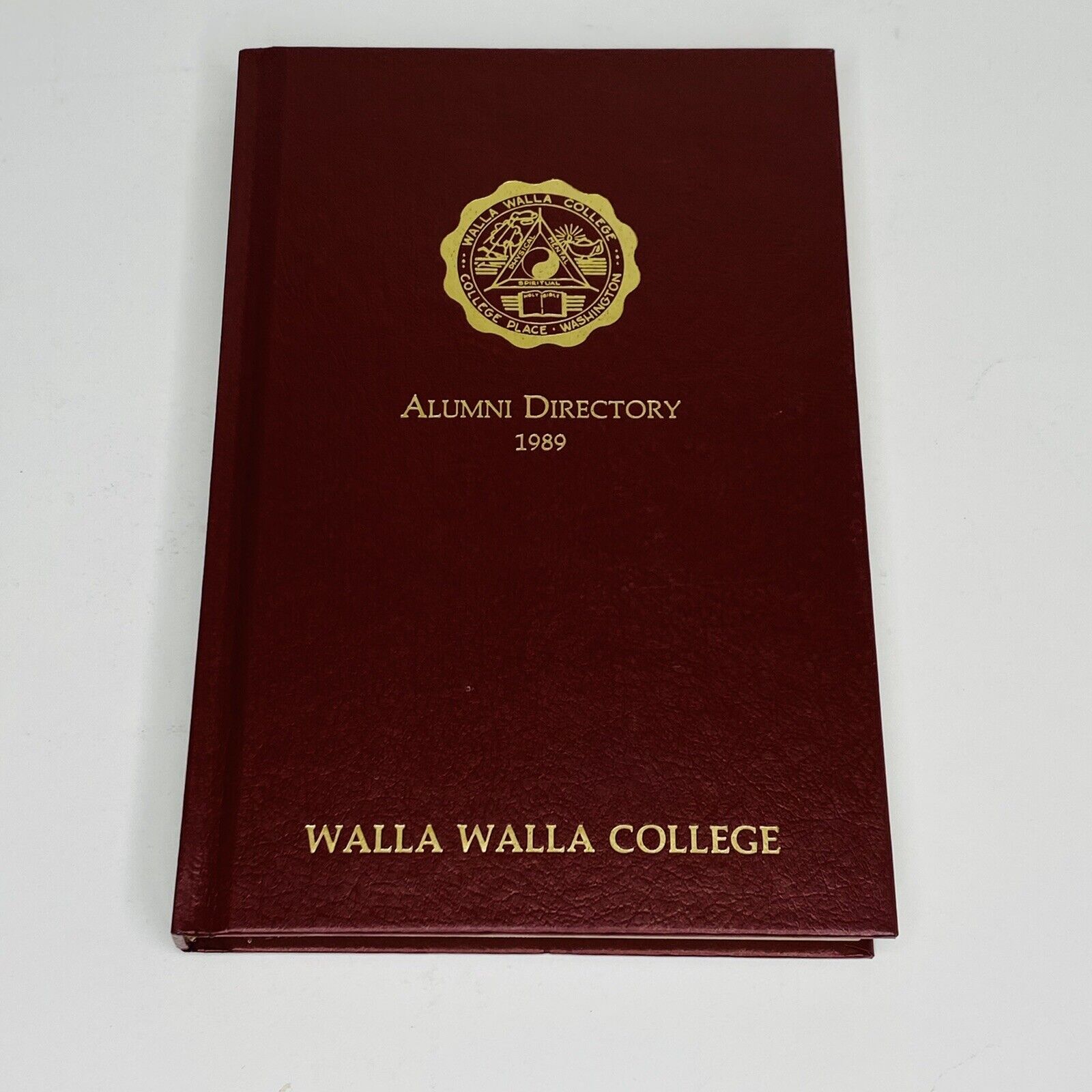 Walla Walla College Alumni Directory 1989 College Place Washington Hardcover