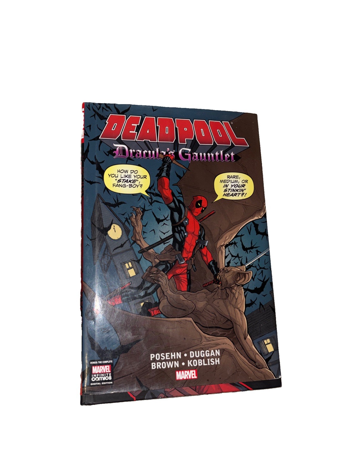 Deadpool Dracula\'s Gauntlet (14-16) Hardcover By Posehn Duggan Brown Koblish NEW