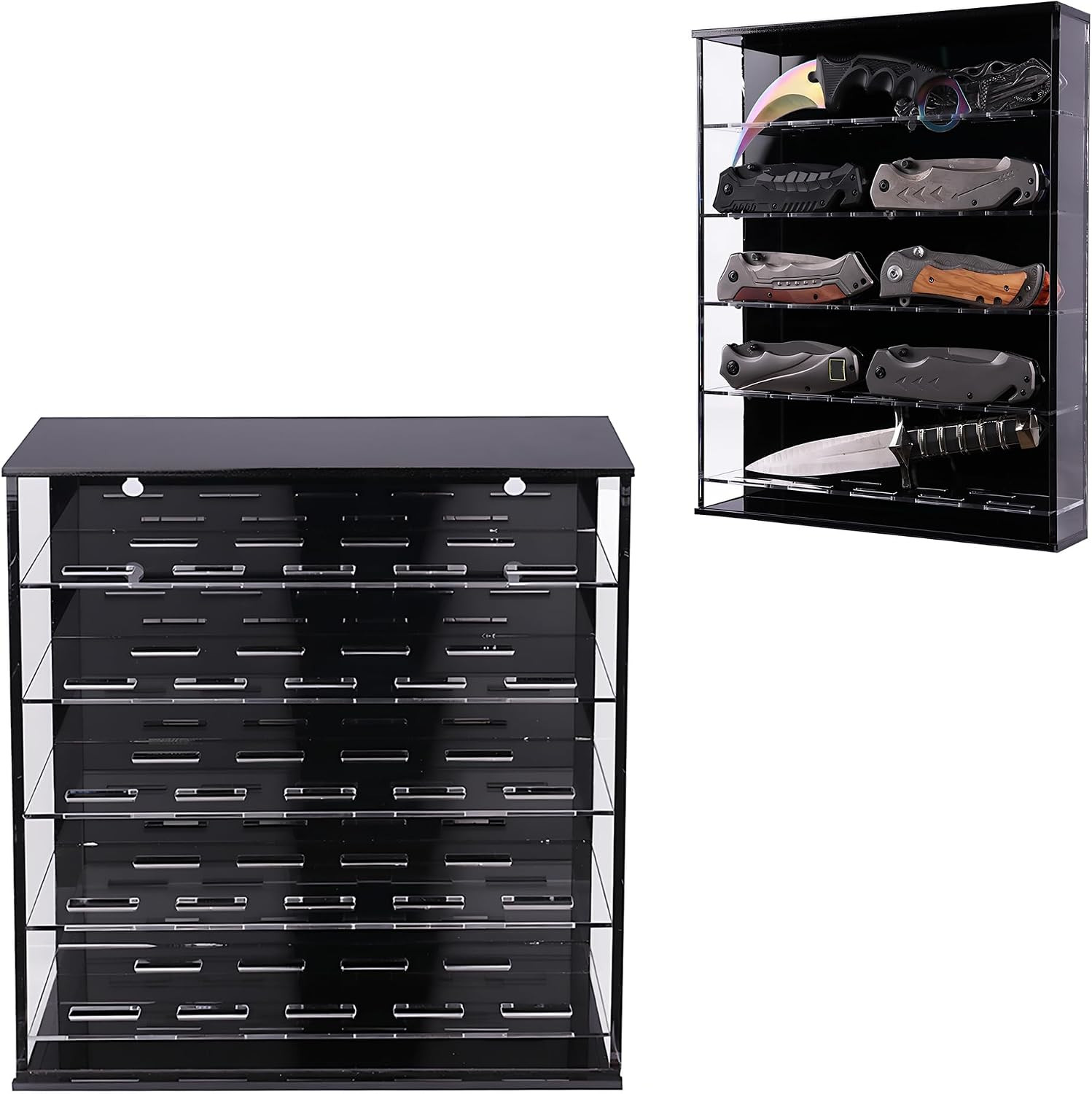 Knife Display Stand, Pocket Knife Display Case for Wall, Pocket Knife Organizer Knife Display Stand, Pocket Knife Display Case for Wall, Pocket Knife Organizer