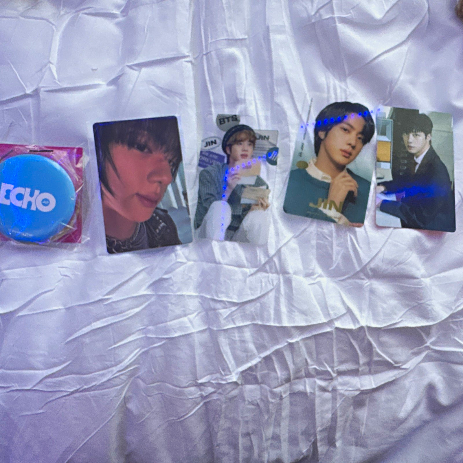 BTS Jin Weverse Shop Echo & BTS Festa 2025 Photocard Lot 4pcs No. 07