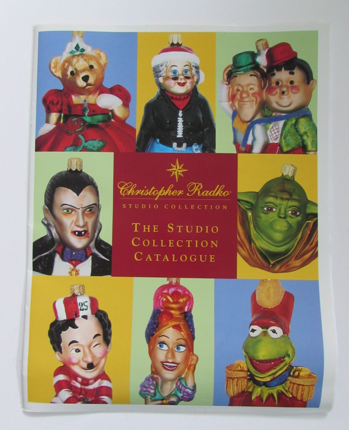 1999 Christopher Radko Christmas Ornament Catalog Studio Collection Catalogue