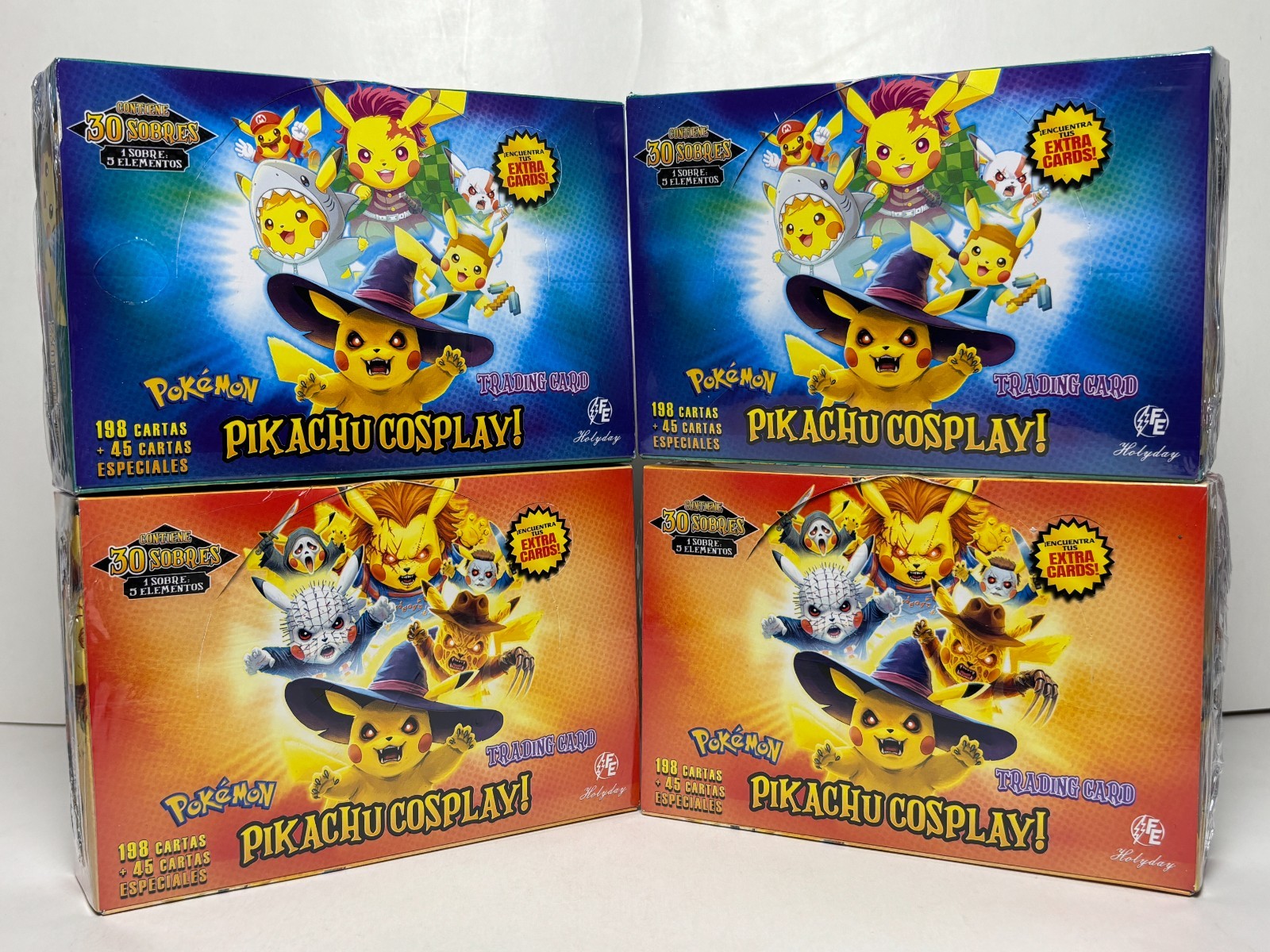 4 BOXES - 2026 POKEMON PIKACHU FE Cards - 120 Packs Peru \