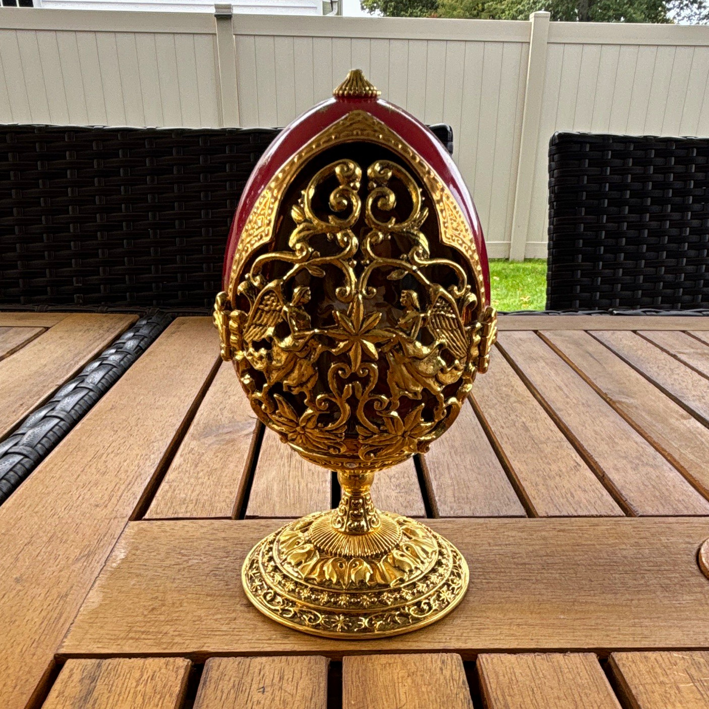 House of Fabergé Glorious Adoration Limited Edition Nativity Egg AA-1878