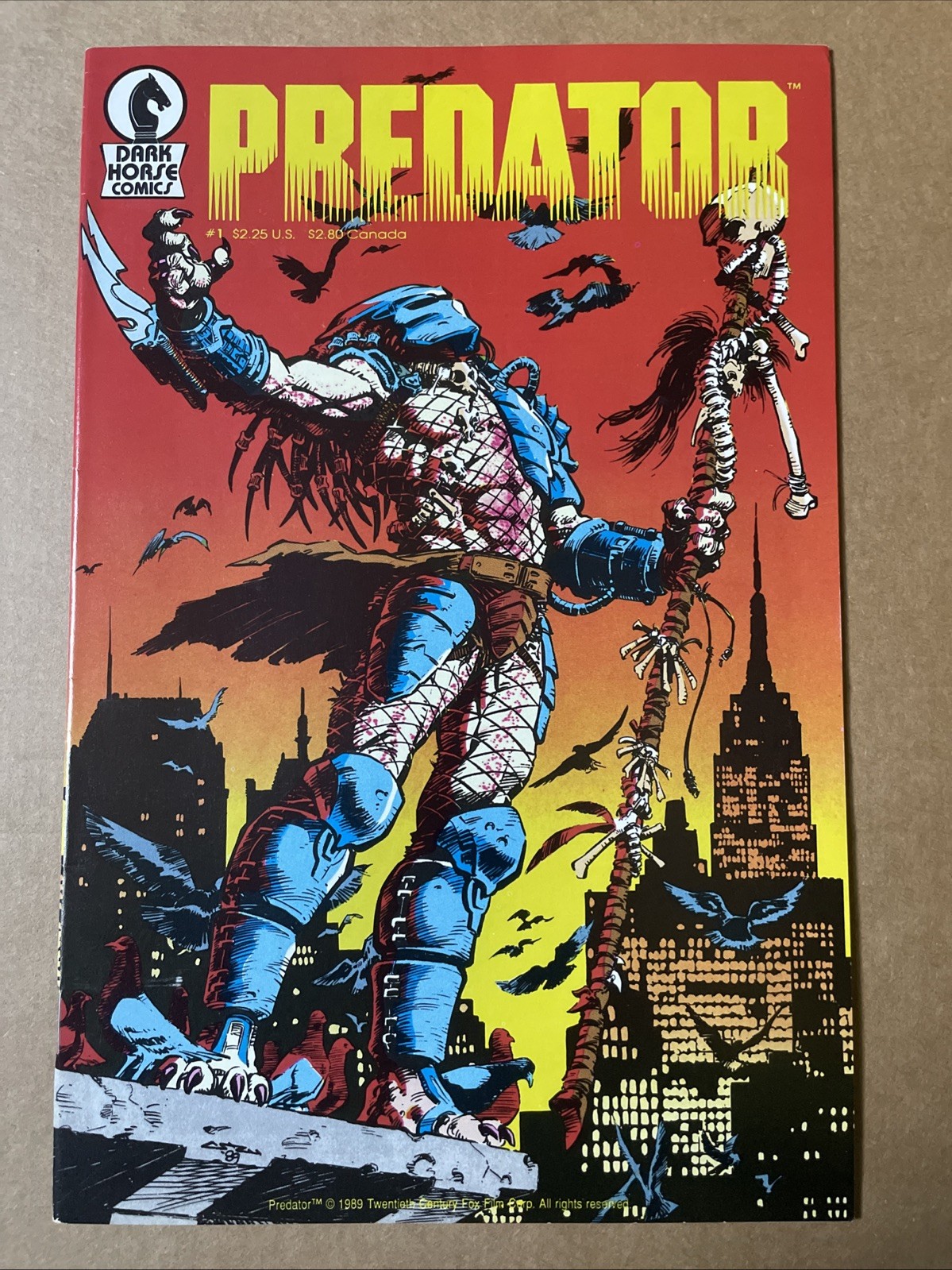 Predator 1 Dark Horse 1989 First Print 1st Appearance