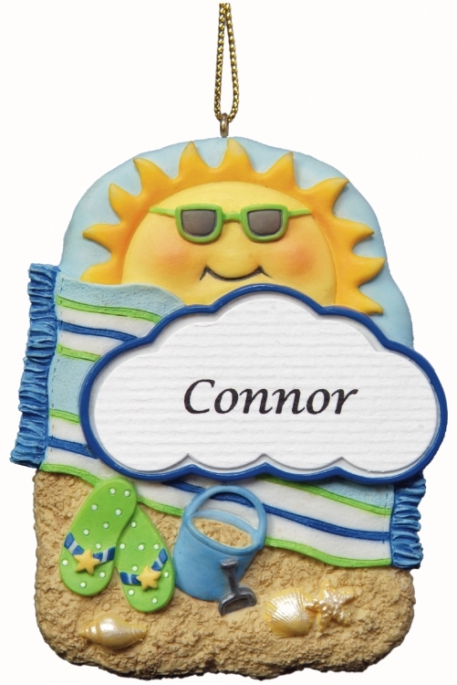 PERSONALIZED BEACH MAGNET ORNAMENT PERSONALIZED BEACH MAGNET ORNAMENT