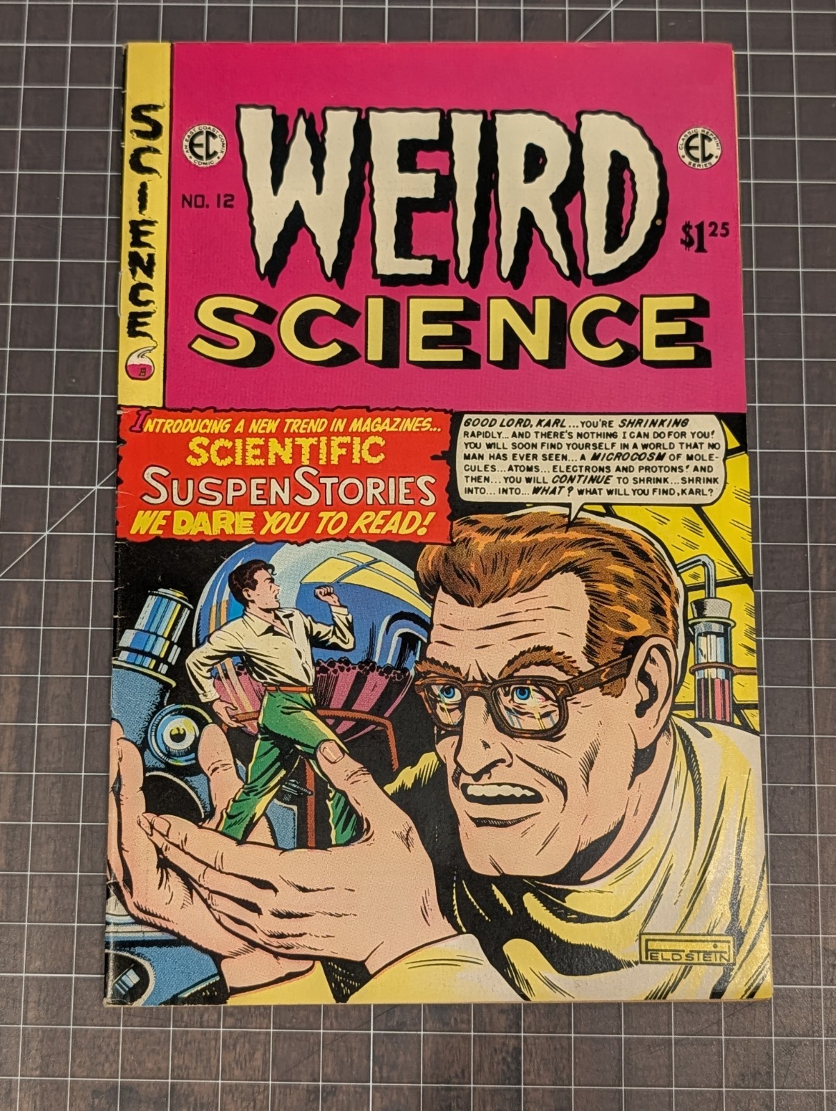 EC Classic Reprint #11 Weird Science #12 1975 East Coast Comix VF Lost in the...