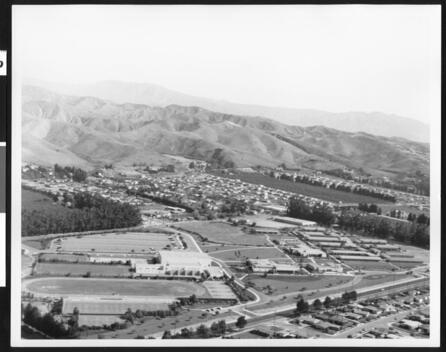 The Ventura Junior College And Surrounding Area 1962 California - Old Photo