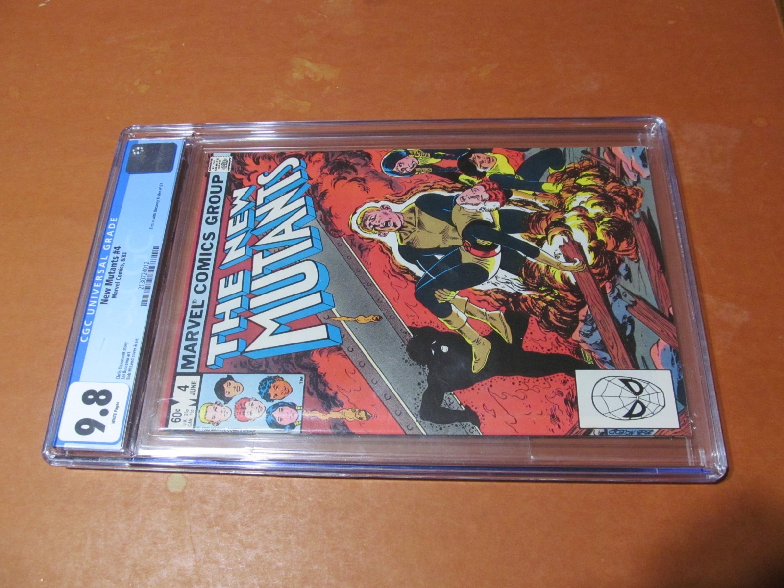 NEW MUTANTS #4 (1983), CGC GRADED 9.8