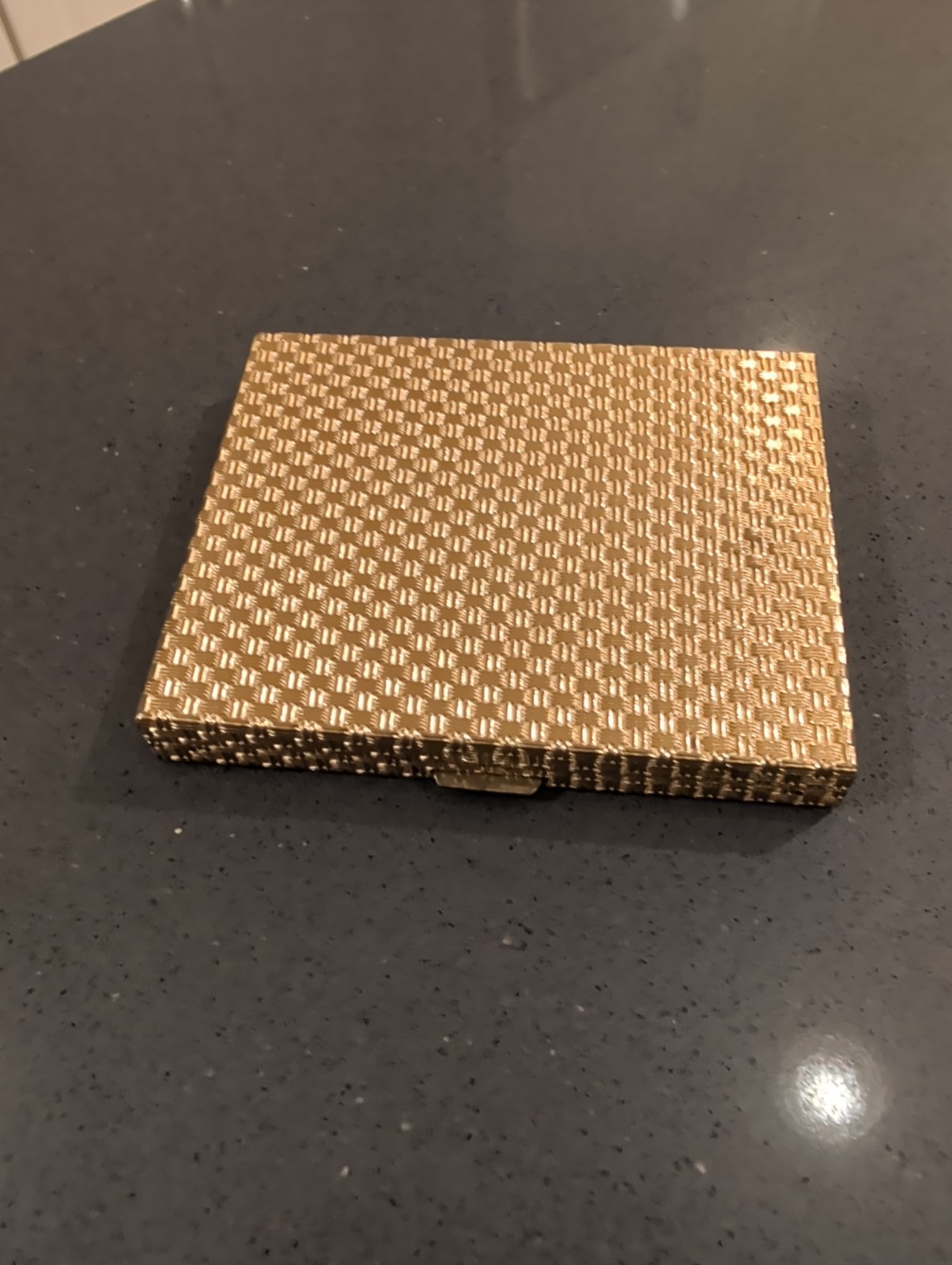 VINTAGE MCM REVLON COMPACT PRESSED POWDER FOUNDATION CASE LOVE-PAT RACHEL  V62