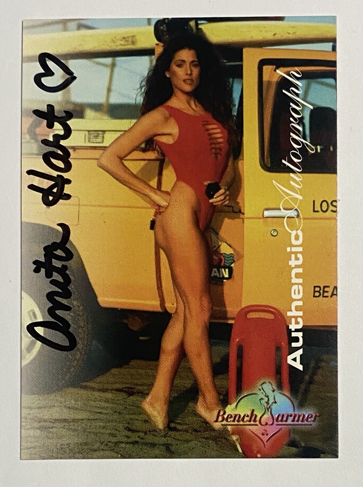 1997 Bench Warmer Authentic Auto #4 Anita Hart