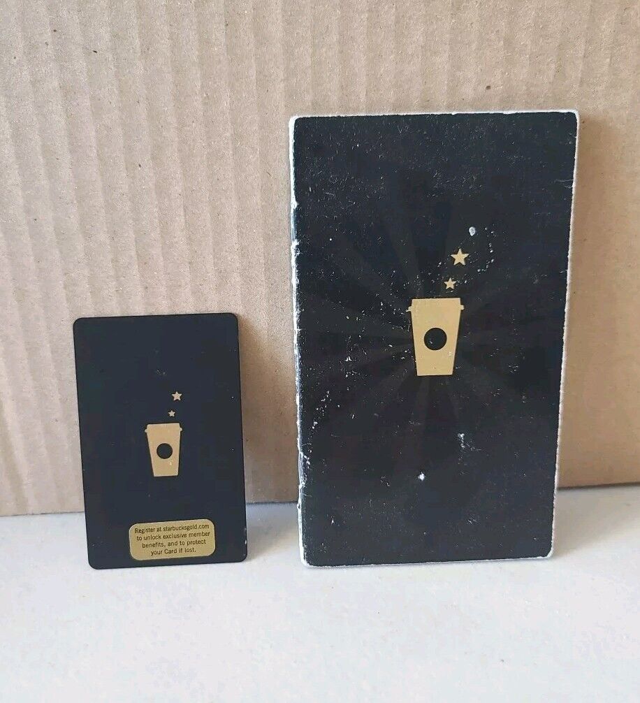 Starbucks 2008 Black Gold Loyalty Card RARE. Vintage. Unused. . 