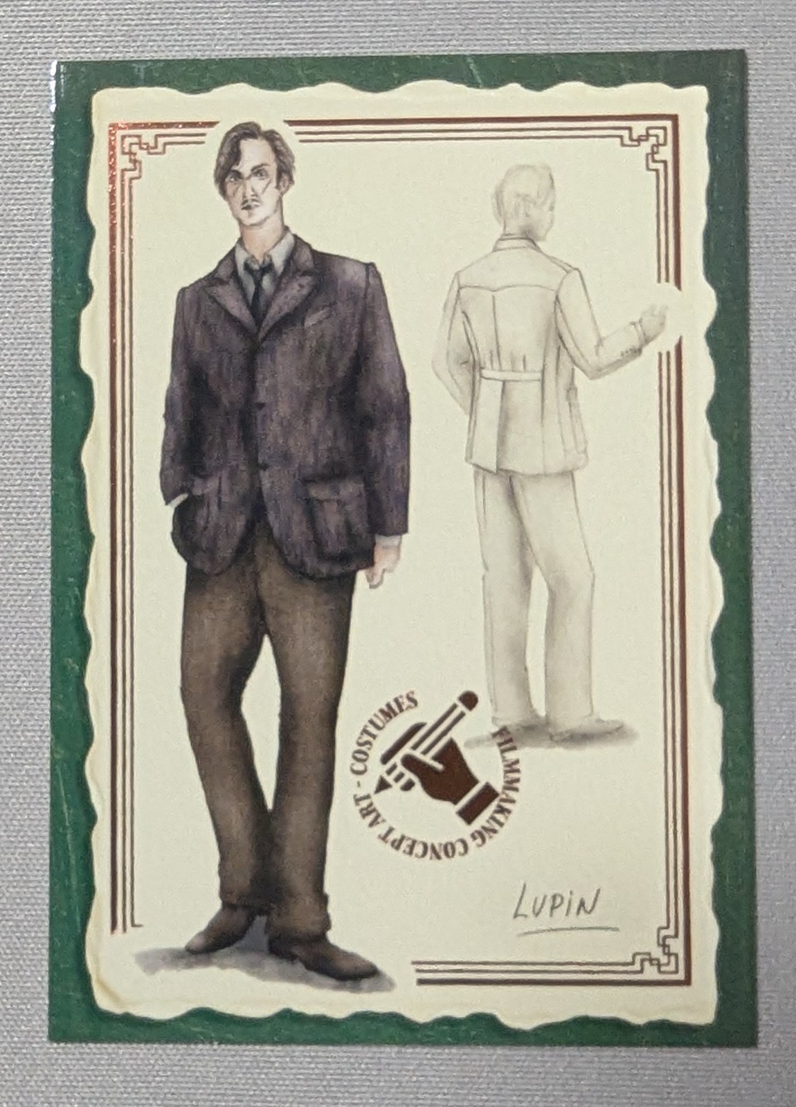 2026 Panini Harry Potter Always Film Making Concept Art Card Chase Lupin #103