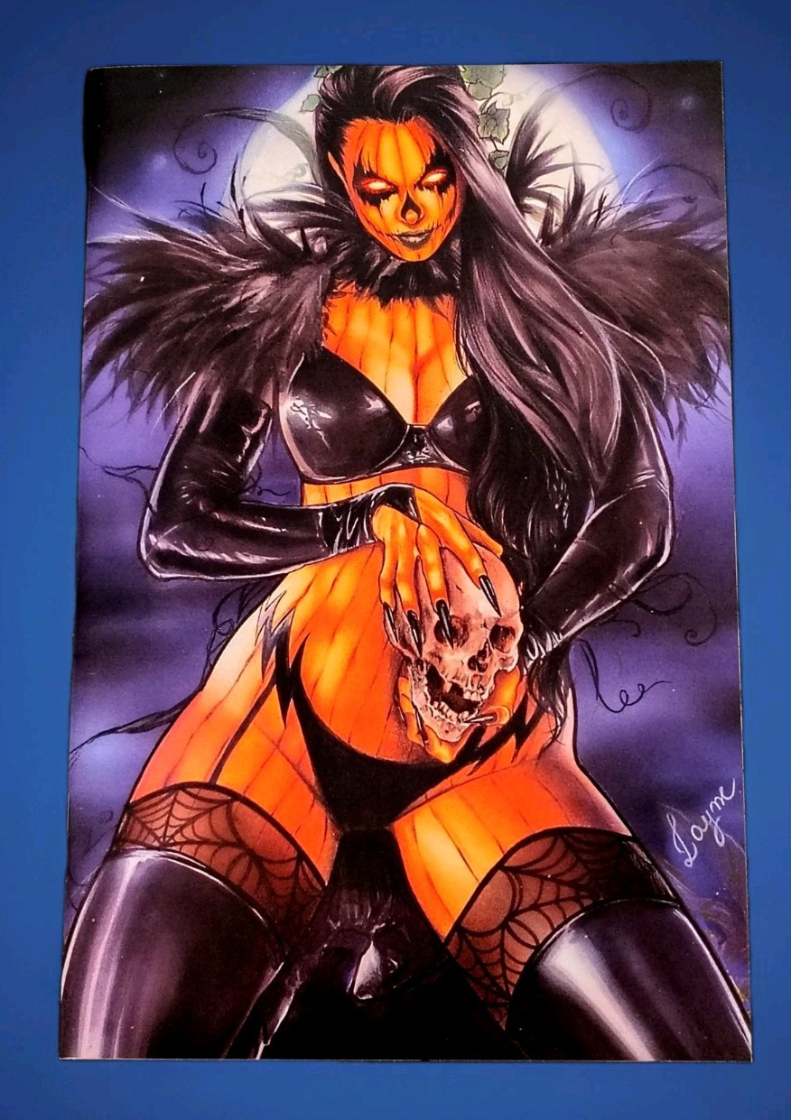 Rare Pumpkin #1 Layne Pereira Virgin Variant Obscura Comics Sun Khamunaki