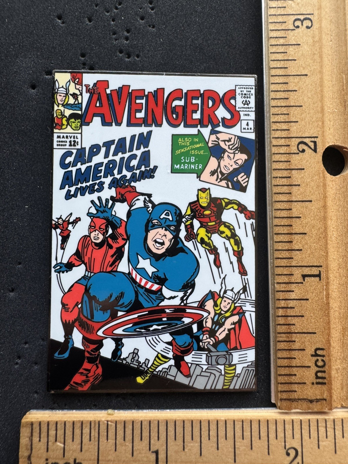 2021 Disney Marvel Avengers Pin-Captn America Heroes/Villains LE750-Artist Proof