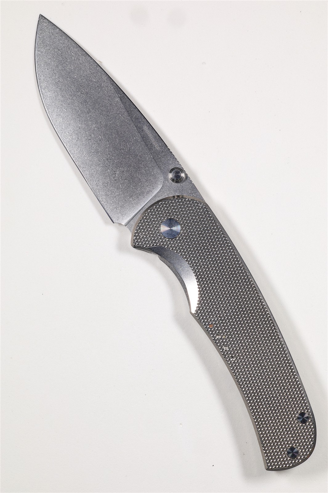 Quiet Carry Drift L KNSWSA Vanax SuperClean Knurled Titanium Satin Blade Knife