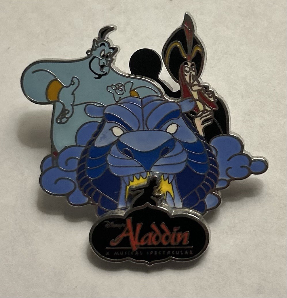 Disneyland - Disney's Aladdin - A Musical Spectacular - Genie Jafar Pin