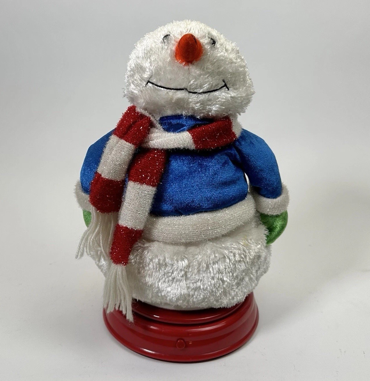 Gemmy 2006 Merry Mooner Snowman Mini Variant Animated Christmas Decoration Gemmy 2006 Merry Mooner Snowman Mini Variant Animated Christmas Decoration