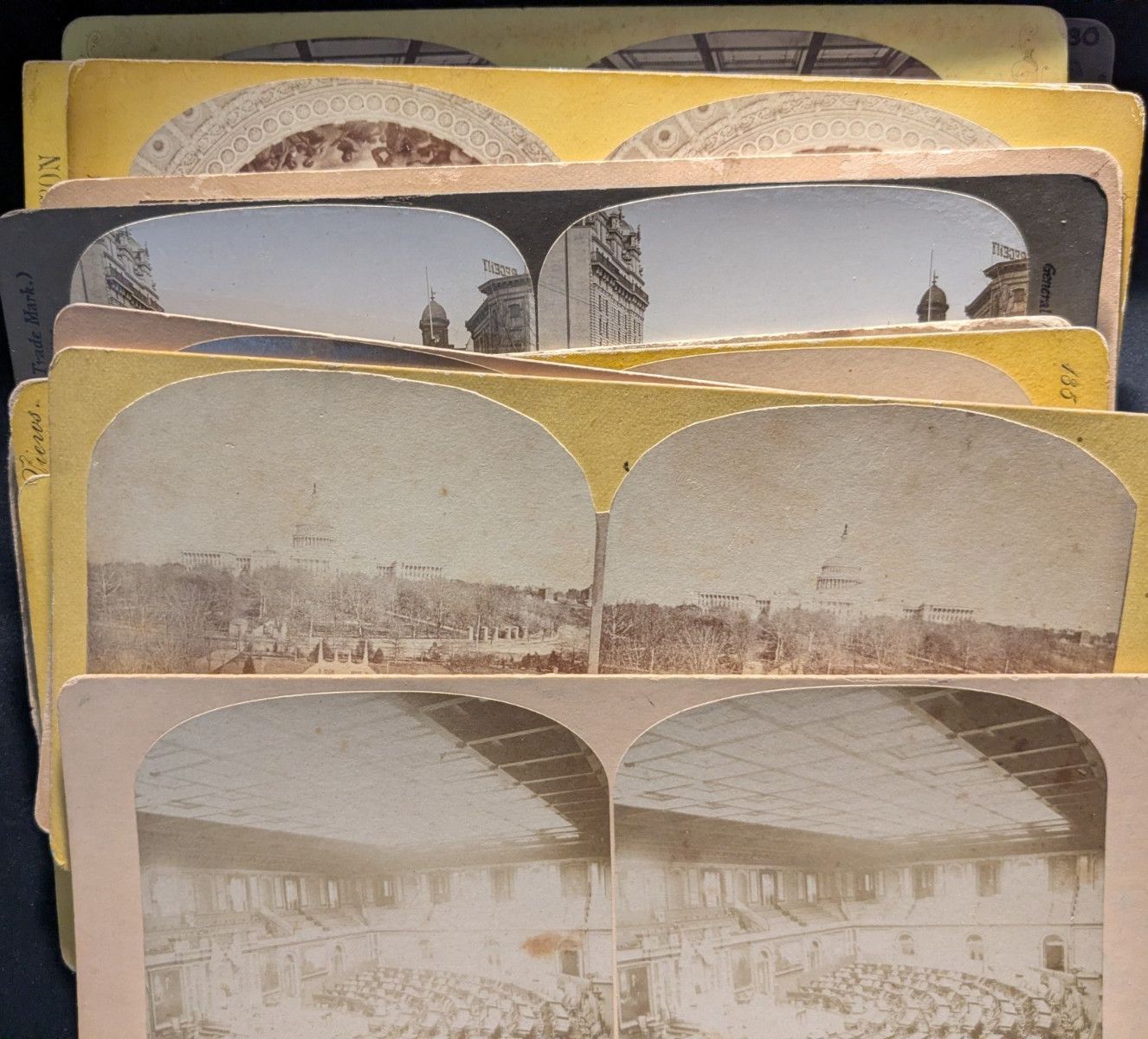 (20) Washington D.C. DC Stereoview Photographs
