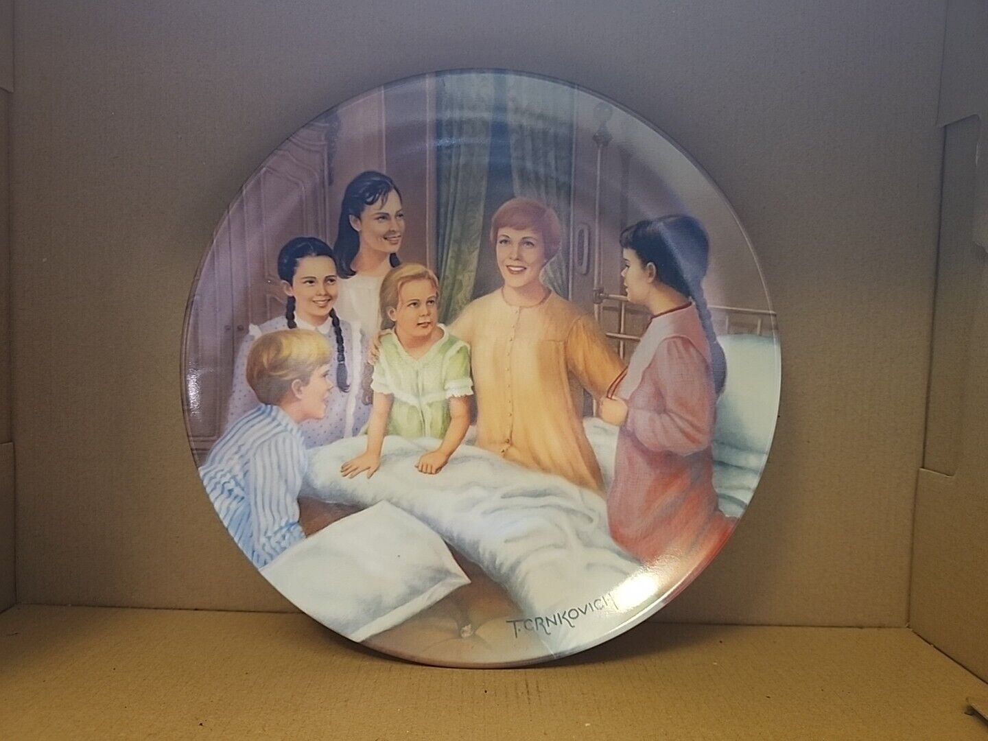 Vintage 1986 The Sound Of Music Collector Plate by Knowles Third Plate in Series