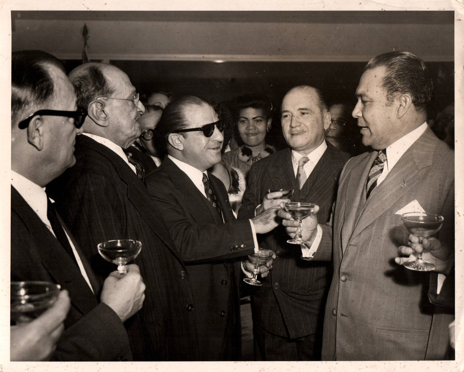 CUBA CUBAN PRESIDENT FULGENCIO BATISTA 1954 VINTAGE PORTRAIT ORIG PHOTO MA54