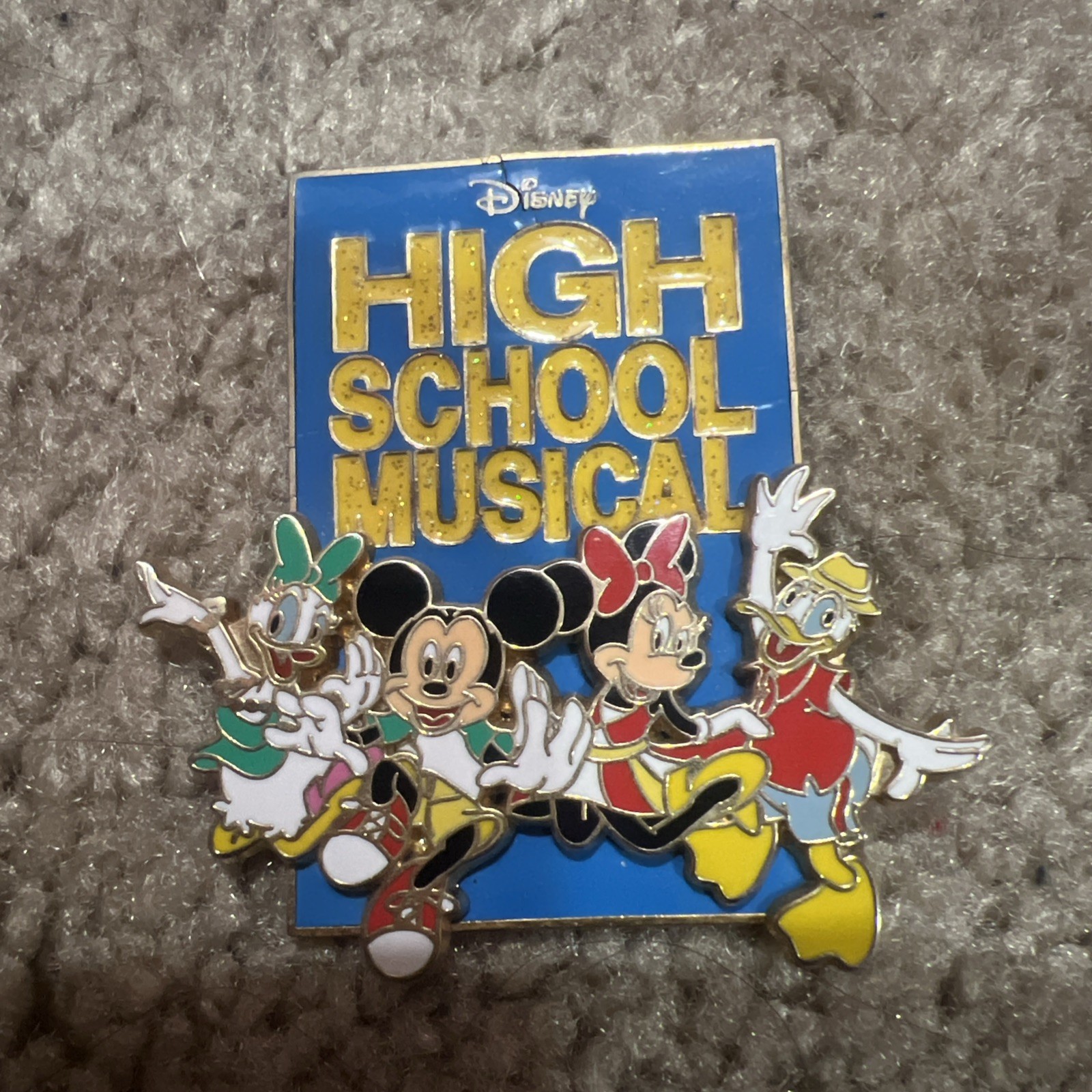 Disney Mickey Mouse & Friends High School Musical Pin Disney Channel