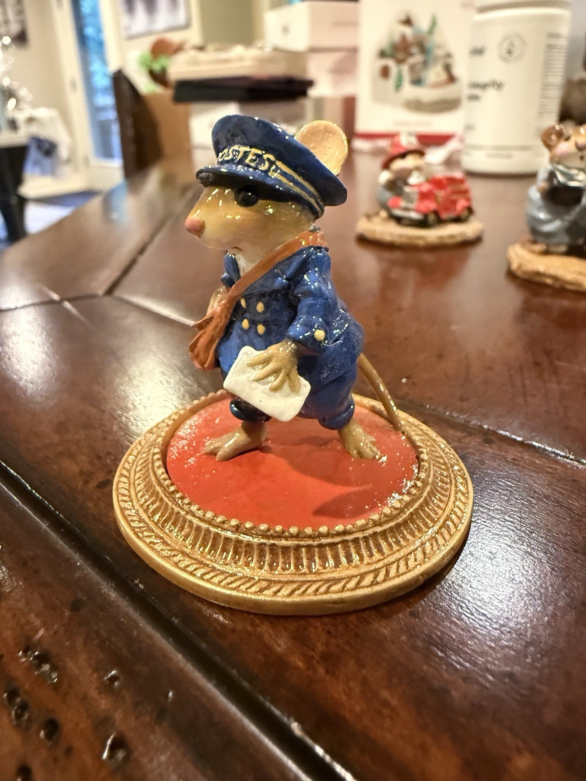 Wee Forest Folk WFF Meadow Muses MU-4 The Postman á la van Gogh w/ Box Minty