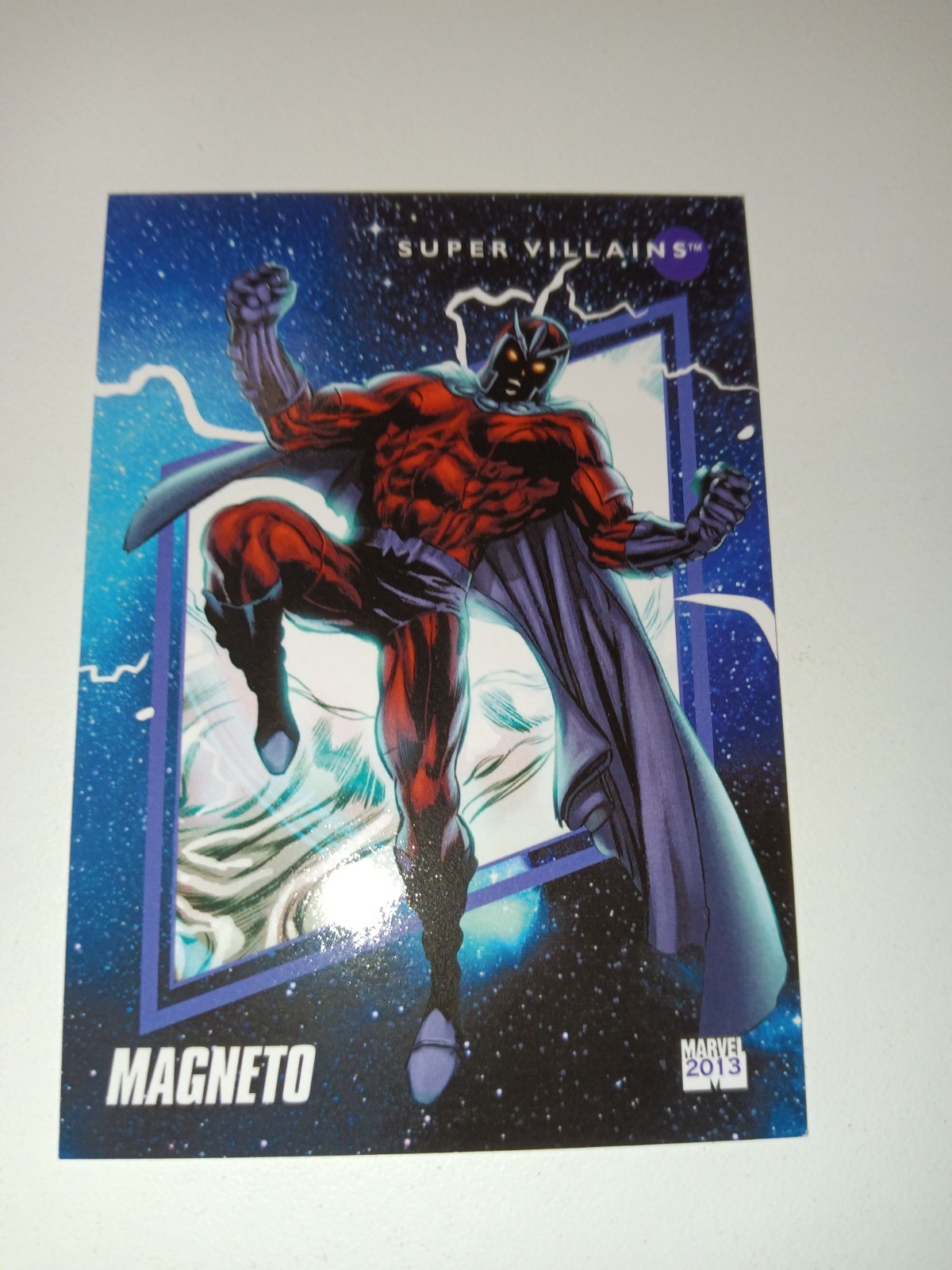 2013 Marvel Fleer Retro 1992 Marvel Universe Card #14 Magneto 2013 Marvel Fleer Retro 1992 Marvel Universe Card #14 Magneto