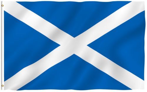 3X5 SCOTLAND FLAG CROSS OF ST ANDREW SAINT BANNER 100D