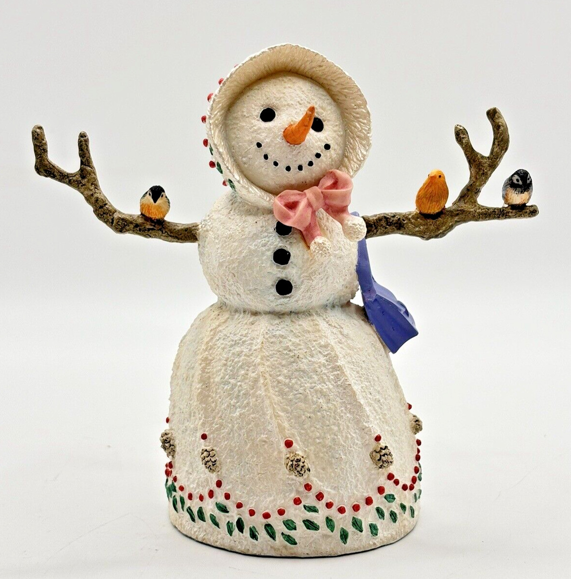 Lenox Little Miss Snowflake Figurine by Lynn Bywaters NIB COA VTG Birds Winter