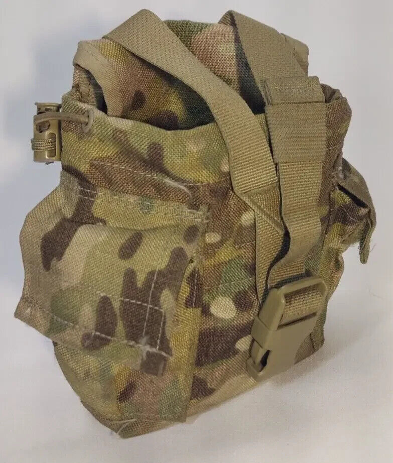 US Army 1 QT General Purpose Canteen Pouch Cover Molle II Multicam / OCP VGC